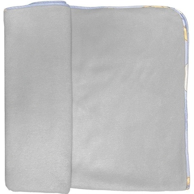 Babyland Deka Flís Grey with Blue line