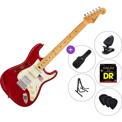 SX SEA1PH SET 3 Rosso Corsa Red Електрическа китара