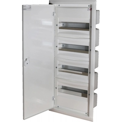 PODOMÍTKOVÝ MODULÁRNÍ ROZVADĚČ 4x12 POUZDRO METAL ERP12-4 ETI 001101206