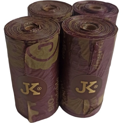 JK ANIMALS Biorozložitelné sáčky s vůní vanilky 4 ks