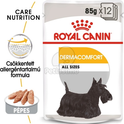 Royal Canin Dermacomfort- кучешка храна за кучета с кожни проблеми 12 x 85 г