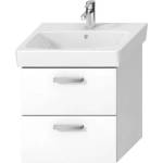 Jika Lyra Plus Viva - Шкафче за умивалник 54x55x42 см, бяло H40J3844023001 (H40J3844023001)