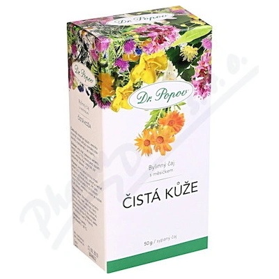 Dr.Popov čaj Čistá kůže 50 g