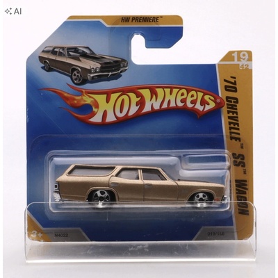 Mattel Hot Wheels '64 Chevy Chevelle SS červené