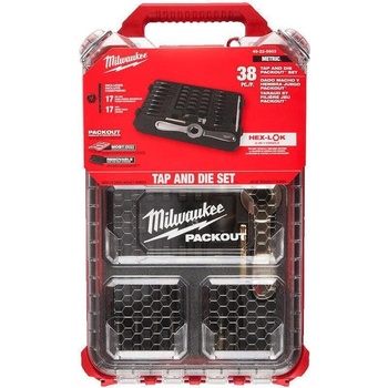 Milwaukee комплект метчици и плашки в Packout куфар (4932498721)