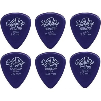 Image 1 of Dunlop 41R 2.00 Delrin 500 Standard 6 Перце за китара (41R200-6PACK-SET)