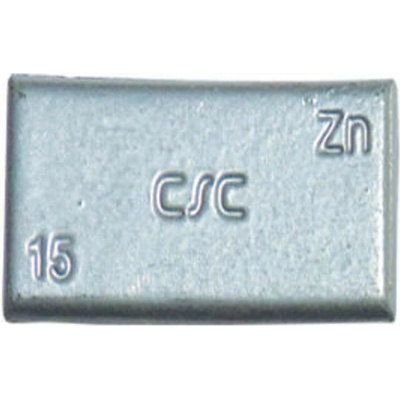 91-15g závaží samolepicí zinek nízké, v=3,8mm