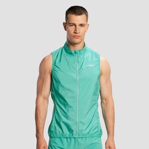 GymBeam Мъжки спортен елек за бягане Pulse X Green L