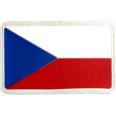 nášivky na suchý zips česká vlajka | velcro odznak