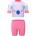 Speedo Комплект 2 части с uv защита girls rash top jammer