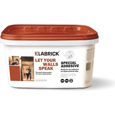Elastolith Elabrick Lepidlo na obklady 5 kg cementová sivá