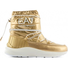 EA7 Emporio Armani snehule Snow Boot zlatá