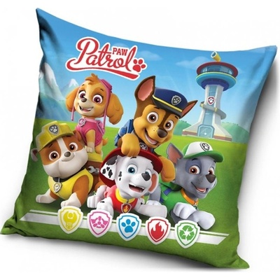 Carbotex Vankúš Paw Patrol Tlapková patrola motív Fantastická päťka 40x40