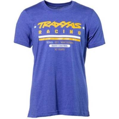 Traxxas tričko Heritage modré