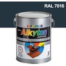 Alkyton hladký lesklý RAL 7016 antracitová šedá 5 l
