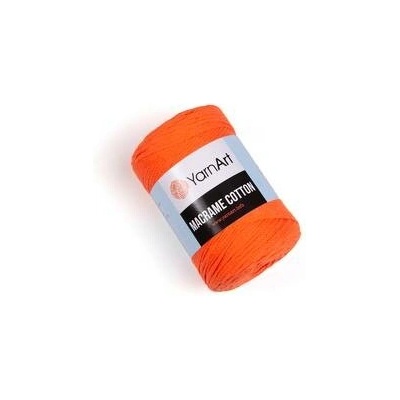 YarnArt Macrame cotton 800 - neonově oranžová