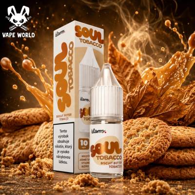 Klarro Soul Salts Biscuit Butter Tobacco 10 ml 20 mg