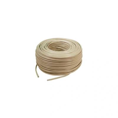 LogiLink Кабел FTP Logilink, cat. 5E, 4x2 AWG 26/7, CCA, Екраниран, PVC, Могожилен, 305 м, Сив (CPV0016)