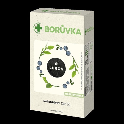 Leros Borůvka nálevové sáčky 20 x 1,5 g