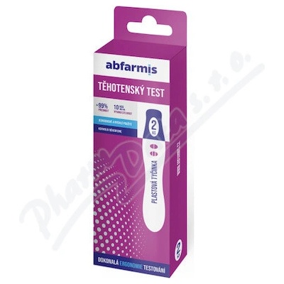 Abfarmis Těhotenský test 10mIU/ml 2 ks