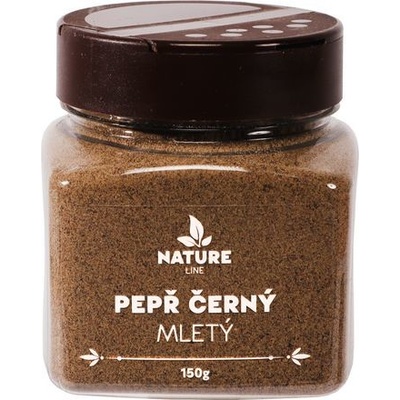 Nature line Pepř černý mletý 150 g dóza