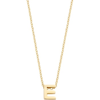 Blush Златно дамско колие с буква Blush 3155YGO_E (3155YGO_E)