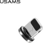 USAMS Adapter magnetyczny lightning bulk - сребрист (Usa000284)