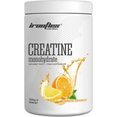 IronFlex Creatine Monohydrate Powder [500 грама] Портокал и лимон