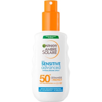 Garnier Ambre Solaire Слънцезащитно спрей-мляко, SPF50+, 150 ml