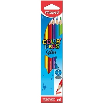 Maped Color' Peps farebné ceruzky trojboké 6 ks