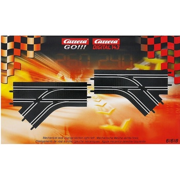 Mechanická výhybka levá + pravá