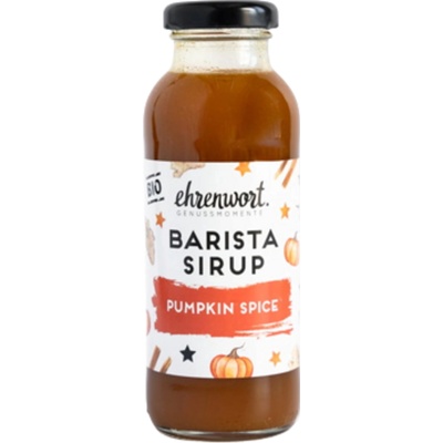 Ehrenwort Bio Barista sirup Pumpkin Spice 250 ml