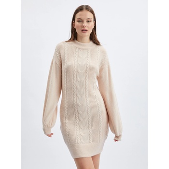orsay Бежова дамска рокля-пуловер ORSAY Orsay | Bezhov | ЖЕНИ | M