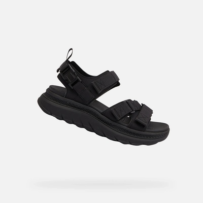 Geox Черни мъжки сандали Geox Spherica Actif X S Geox | Cheren | МЪЖЕ | 41