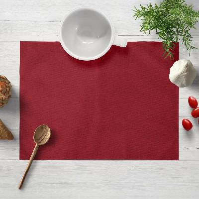 Biante Prostírání /imitace broušené kůže Alcantara ALC-018 Vínově červené 30x40 cm