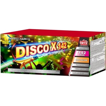 TARRA pyrotechnik Ohňostroj DISCO X 142 ran multikalibr