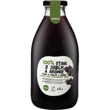 Zdravo Organic Šťáva arónie - jablko 100% 0,75 l