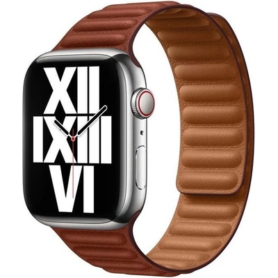 Apple Watch 41mm Umber Leather Link - M/L MP823ZM/A