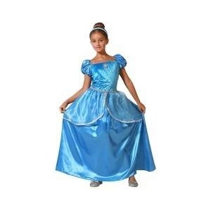 BigBuy Carnival Маскировъчен костюм за деца Син Принцеса Размер 3-4 години 2afa25