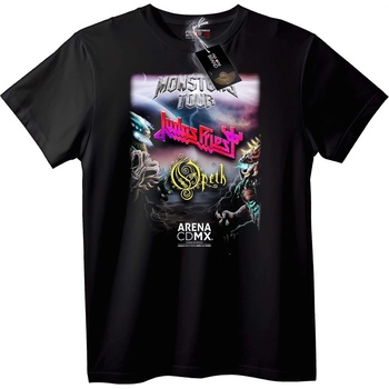 NOONEBRAND Тениска Judas Priest & Opeth Турне на Монстри - 5XL, Black