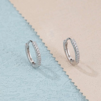 Jan Kos jewellery stříbrné náušnice MHT-2337/SW00