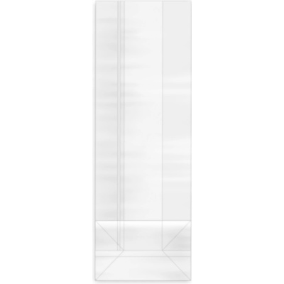 Office Celofánový sáčok číry s obdĺžnikovým dnom 8 x 4 x 24cm, 100ks 92424Celofánový sáčok číry s obdĺžniko transparentná