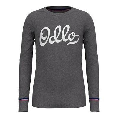 ODLO dětské triko ACTIVE WARM ECO KIDS šedé