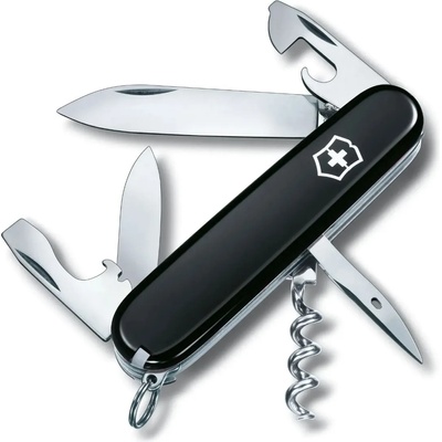 Victorinox Швейцарски джобен нож Victorinox - Spartan - Черен, 12 функции (1.3603.3B1)