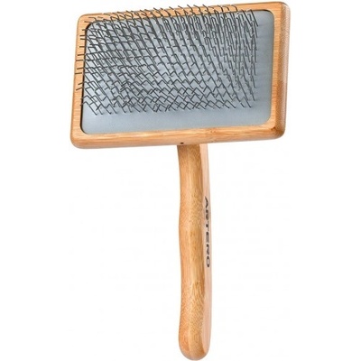 ARTERO nature matt slicker l - СЛИКЕР ЗА СПЛЪСТЕНА КОЗИНА, бамбукова дръжка, Испания - p954