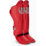 Top King Протектори за подбедрици и стъпала Top King Pro Semi Leather red