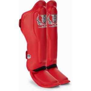 Top King Протектори за подбедрици и стъпала Top King Pro Semi Leather red