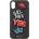 Cellularline Калъф за iPhone X/XS, гумен, Cellularline Patch, черен (PATCHYESIPH8X)