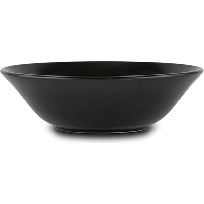 Nava Miska salátová keramická Soho černá 1,1 l 23 x 6,5 cm