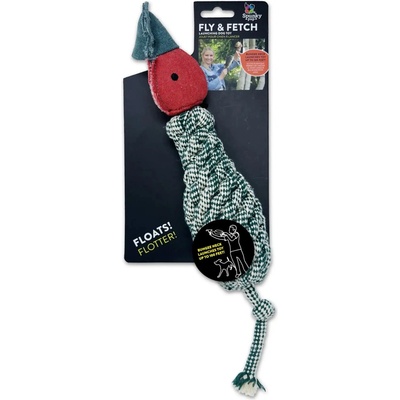Spunky Pup kačica na aportovanie lanová 33 cm